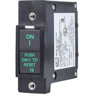 C-Frame MKIV Circuit Breaker for Equipment rocker push-to-reset handle