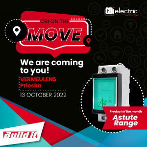 CBI On the move invite for Vermeulens Build-It Prieska